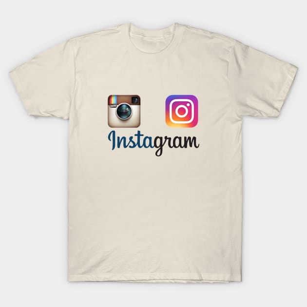 Instagram Merch T-Shirt by farhanhermansyah